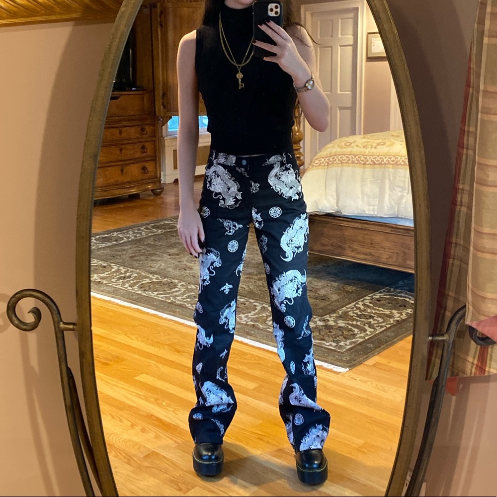 MotelRocks Dragon Pants